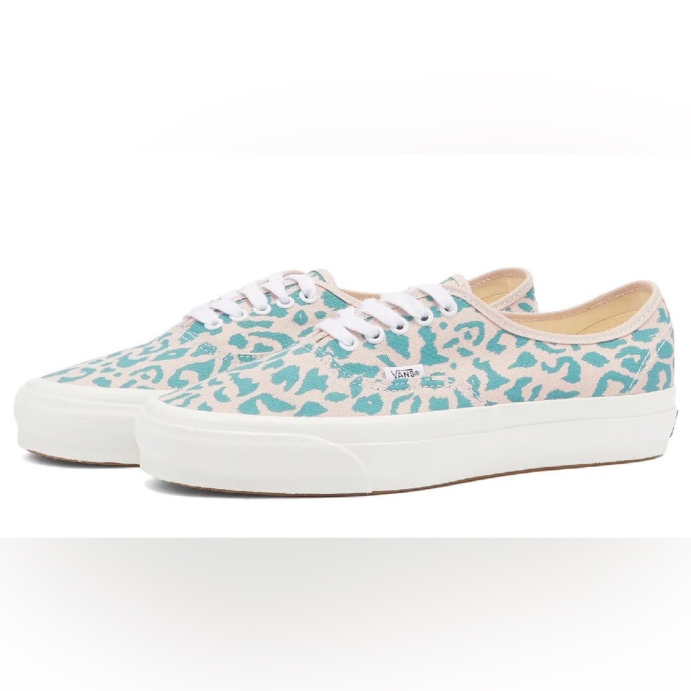 VANS LX AUTHENTIC 44 SNEAKER Cheetah & Sepia Rose Platform California Skateboard